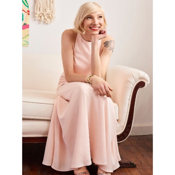 Jill by Jill Stuart Iva Crepe Maxi - Picture 3 of 6